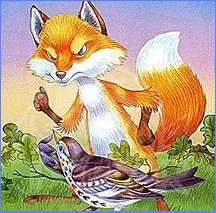 Дрозд та лис, І. Франко