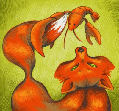 Лисичка та рак, І. Франко