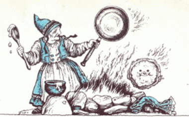 Казка про коржа, норвезька казка