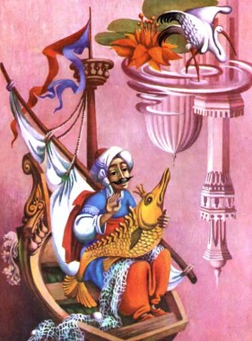 Син рибалки, турецька казка