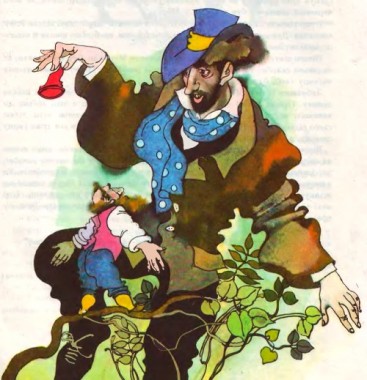 Веселий Монакіккіо, італійська казка