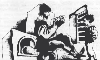 Цеглина та віск, італійська казка