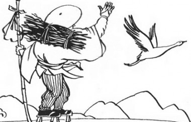 Вдячна журавка, японська казка