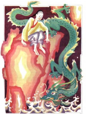 Бездонний вир, китайська казка