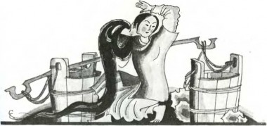 Довговолоса Сестричка, китайська казка