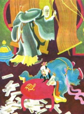 Мідна гора, китайська казка