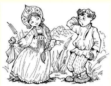 Мудра дружина, російська казка