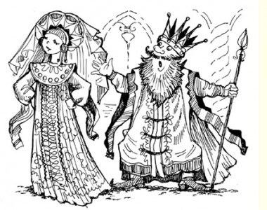 Три царства – мідне, срібне і золоте, російська казка