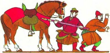 Доброзичливець та Зловмисник, киргизька казка